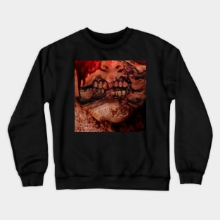 Halloween Zombie Costume Mask Crewneck Sweatshirt